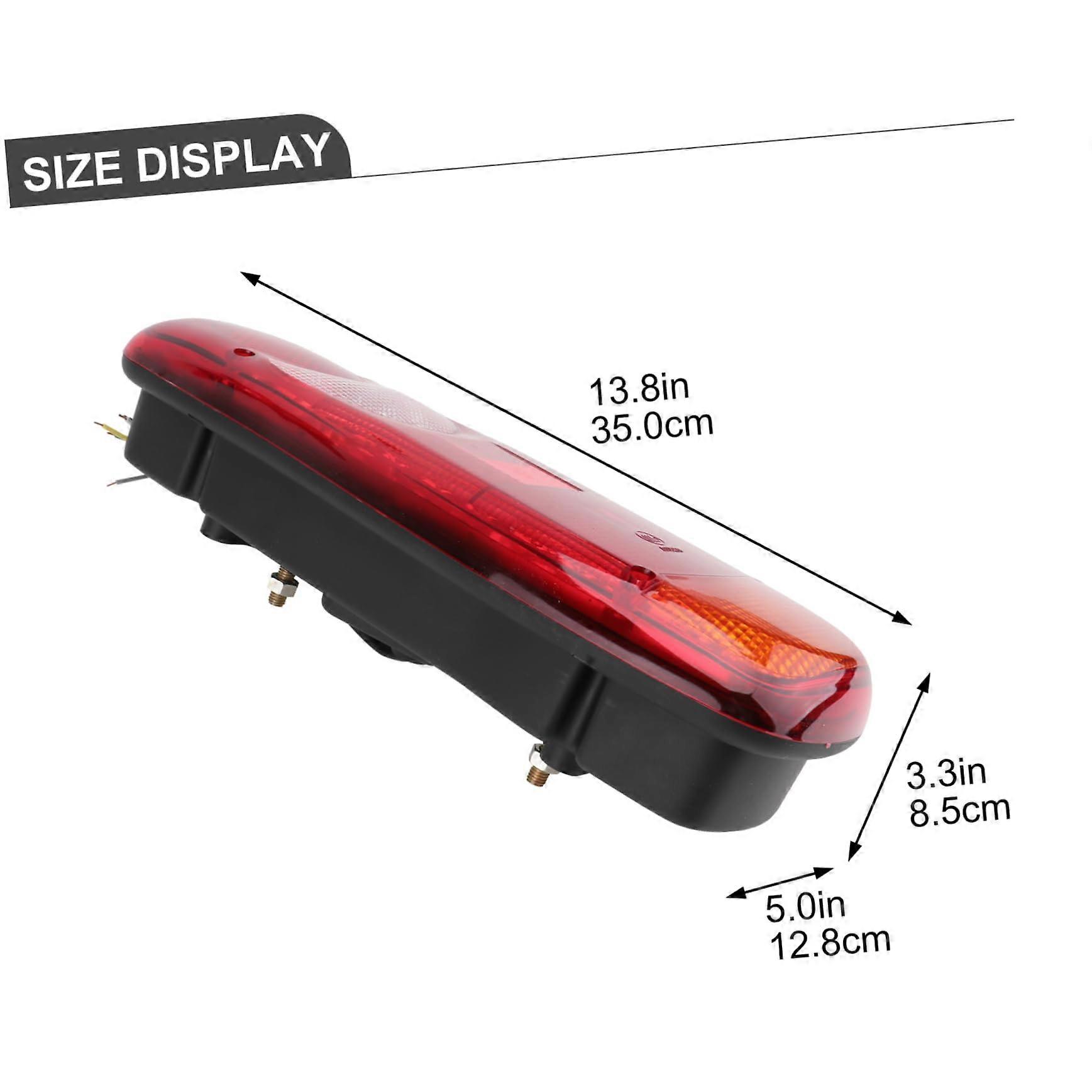 LED Trailer Rear Light for Trucks and Lorries High Brightness Waterproof Tail Lamp Low Power Consumption 12V 24V