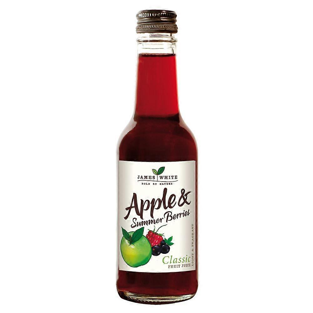 James White Drinks Apple & Summer Berries - Full Bodied Fruit - 250ml - 3 Pack