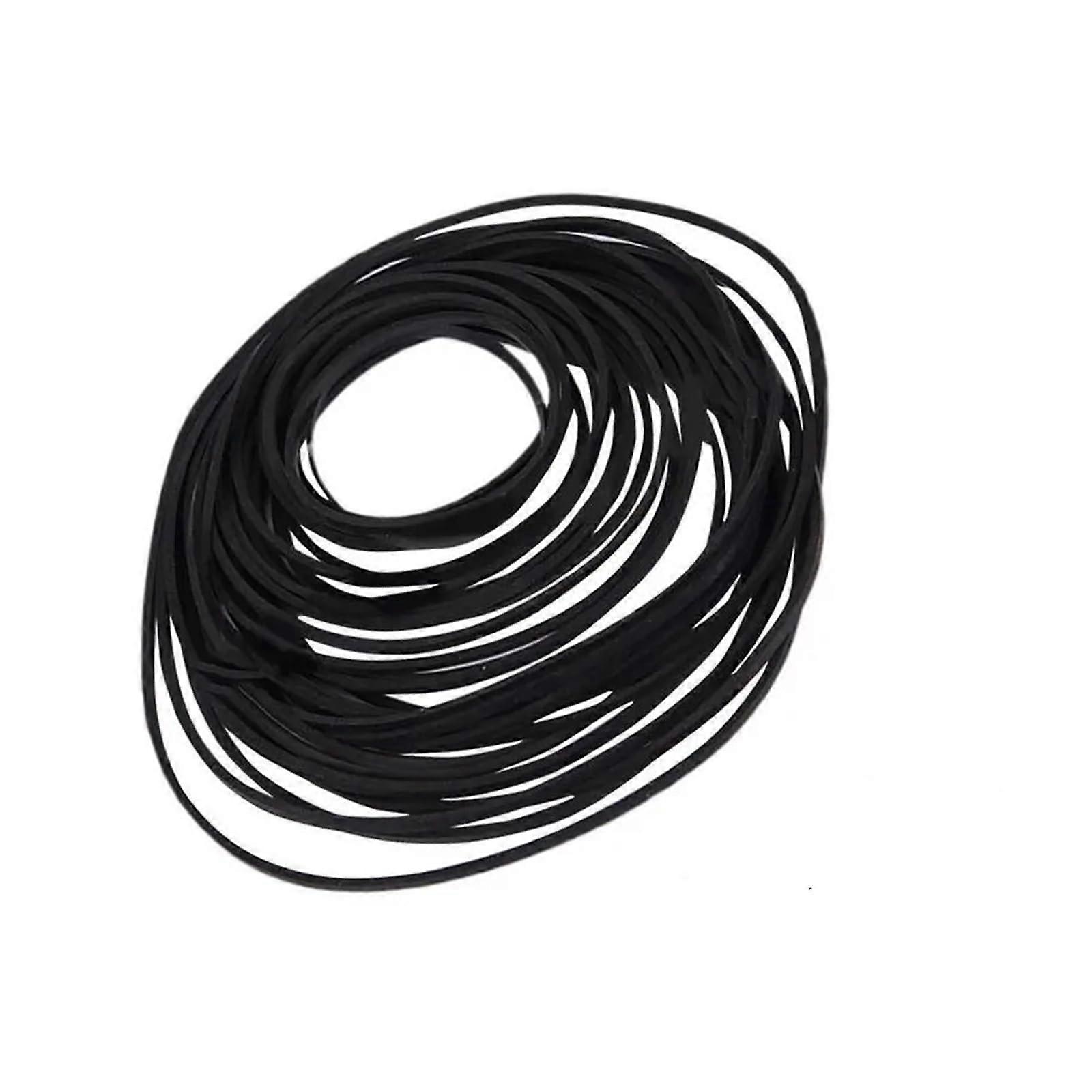 Cassette Belts Electronic Rubber Drive Belts For Cassette Players And Walkmans 0.7mm Thick Assorted Sizes