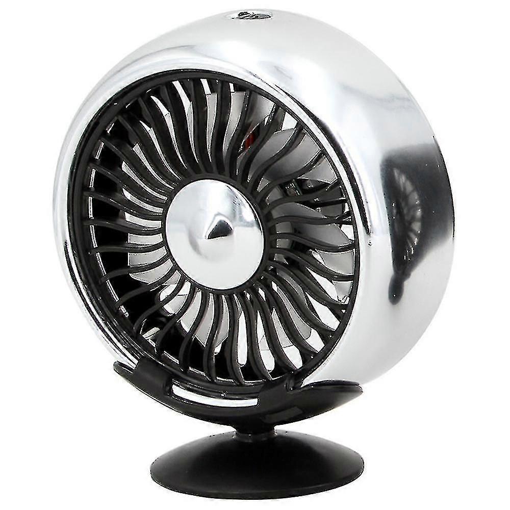 Multi - Function Car Usb Air Outlet Fan Auto Portable Electric Fan With 3 Wind Speed Rgb Light