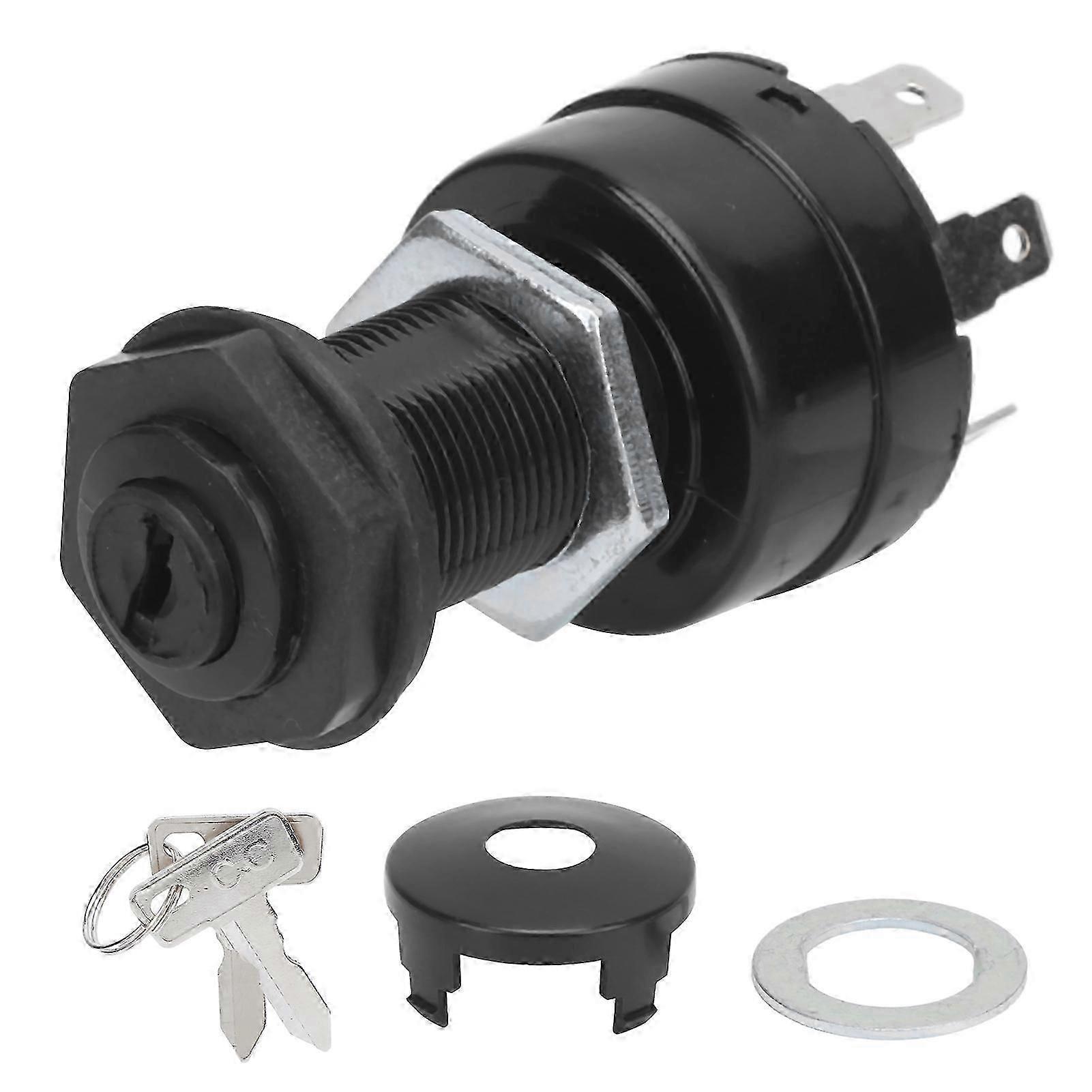 Ignition Switch with 2 Keys 4 Pin 1025151?01 Replacement for Club Car Precedent Gas Club Car Models 2004?UP