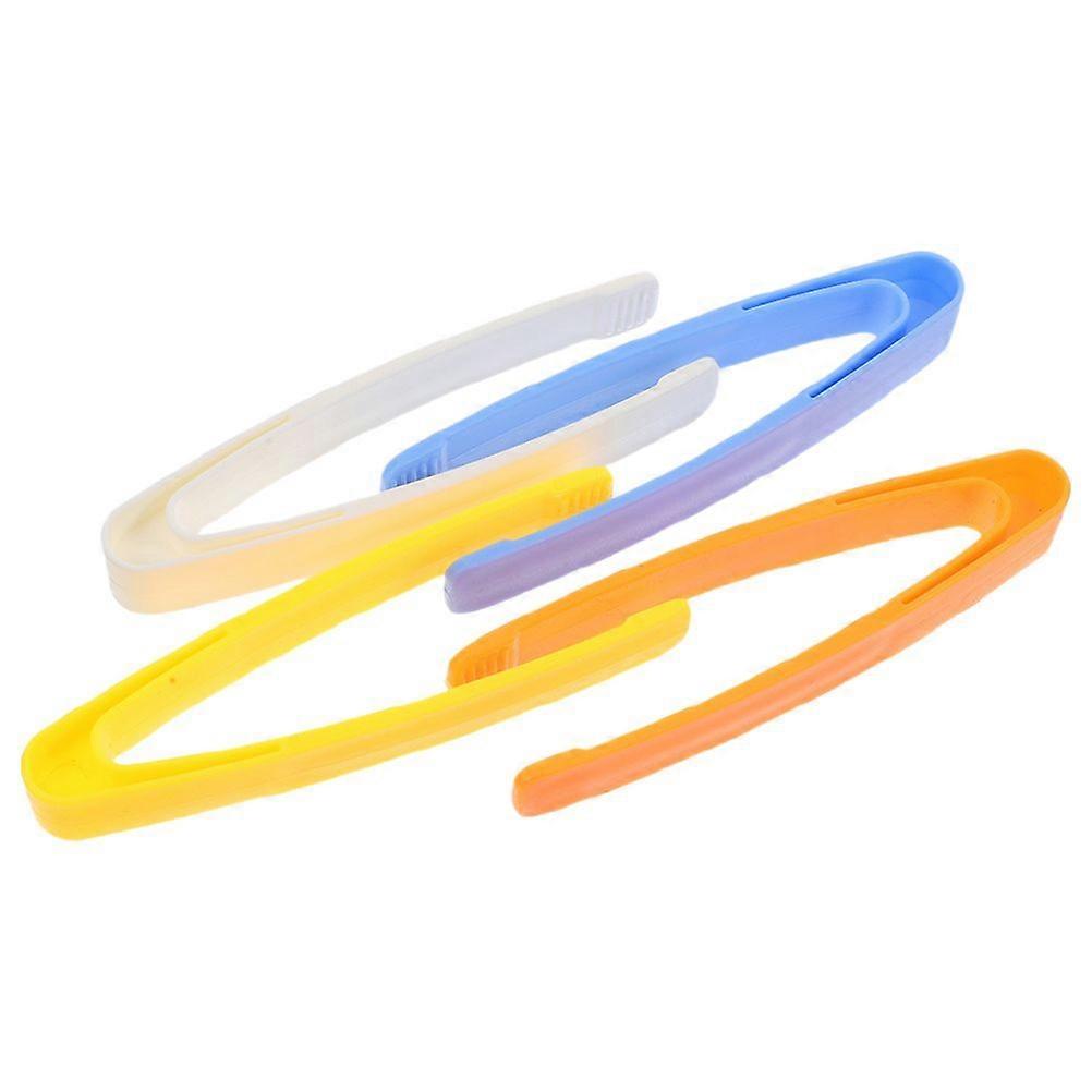 4pcs λεπτές πλαστικές λαβίδες μηχανών εκπαιδευτικές λαβίδες διαλογής λεπτές προσχολικές δεξιότητες μηχανών προσχολικά παιχνίδια που μετρούν τσιμπιδάκια Εργαλεία ταξινόμησης νηπίων για τη μάθηση εναλλασσόμενου ρεύματος