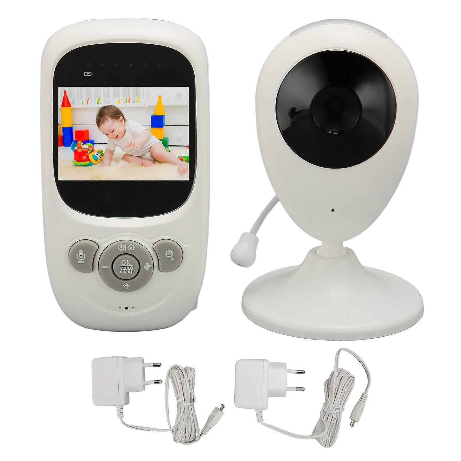 with Camera and o HD 1080P 2.4inch Display Night Vision Two Way Talk Wireless Video Baby Monitor 100‑240V