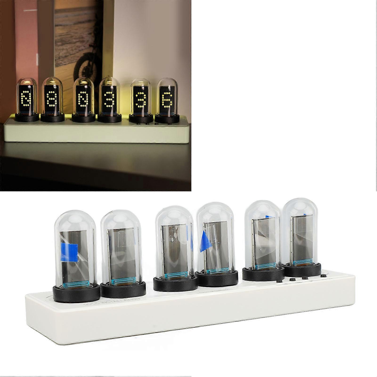 Tube Clock Kit Wireless 6 Bit Mini IPS LCD 80x160 RGB Backlit