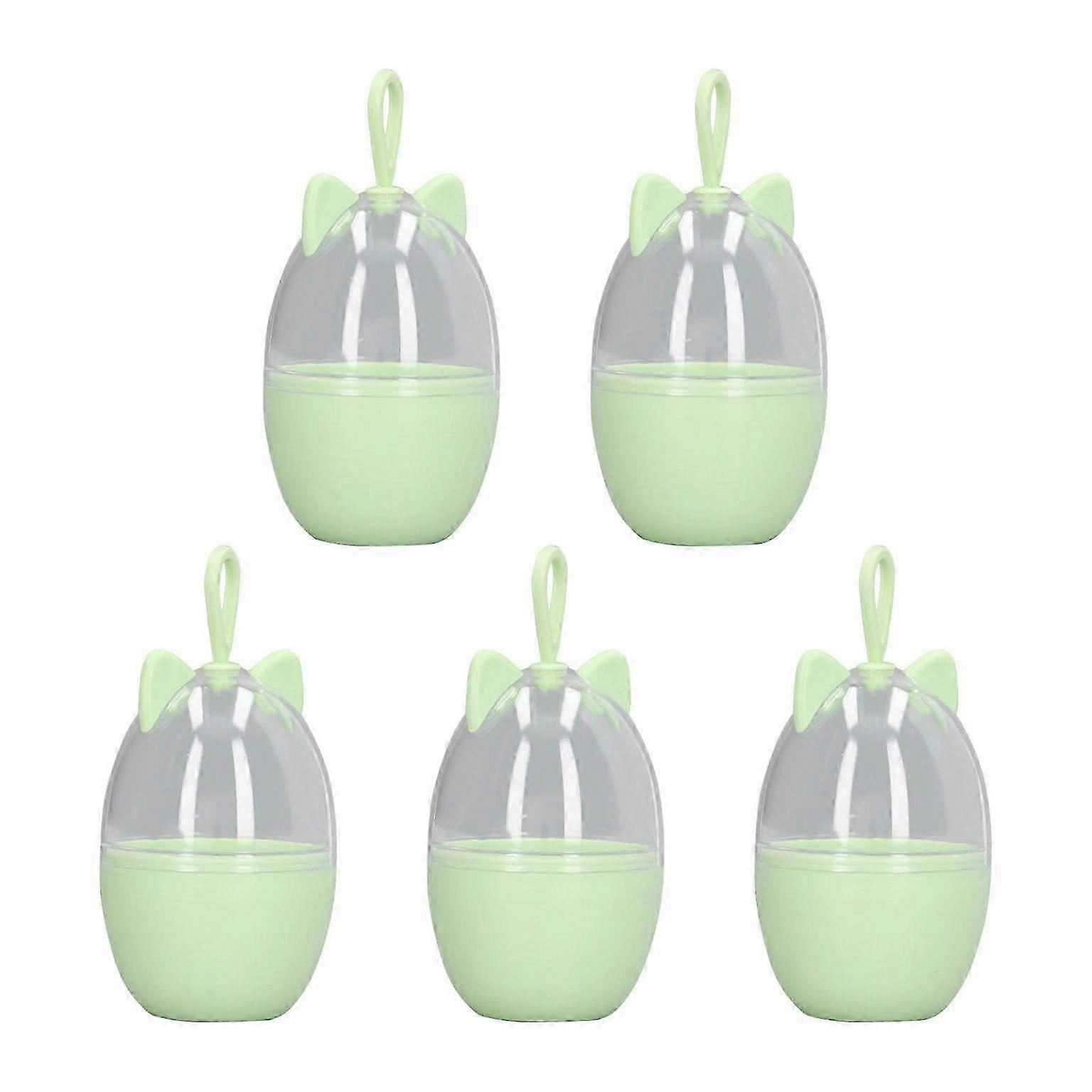 Clear Makeup Sponge Holder - Plastic Case for Makeup Sponges