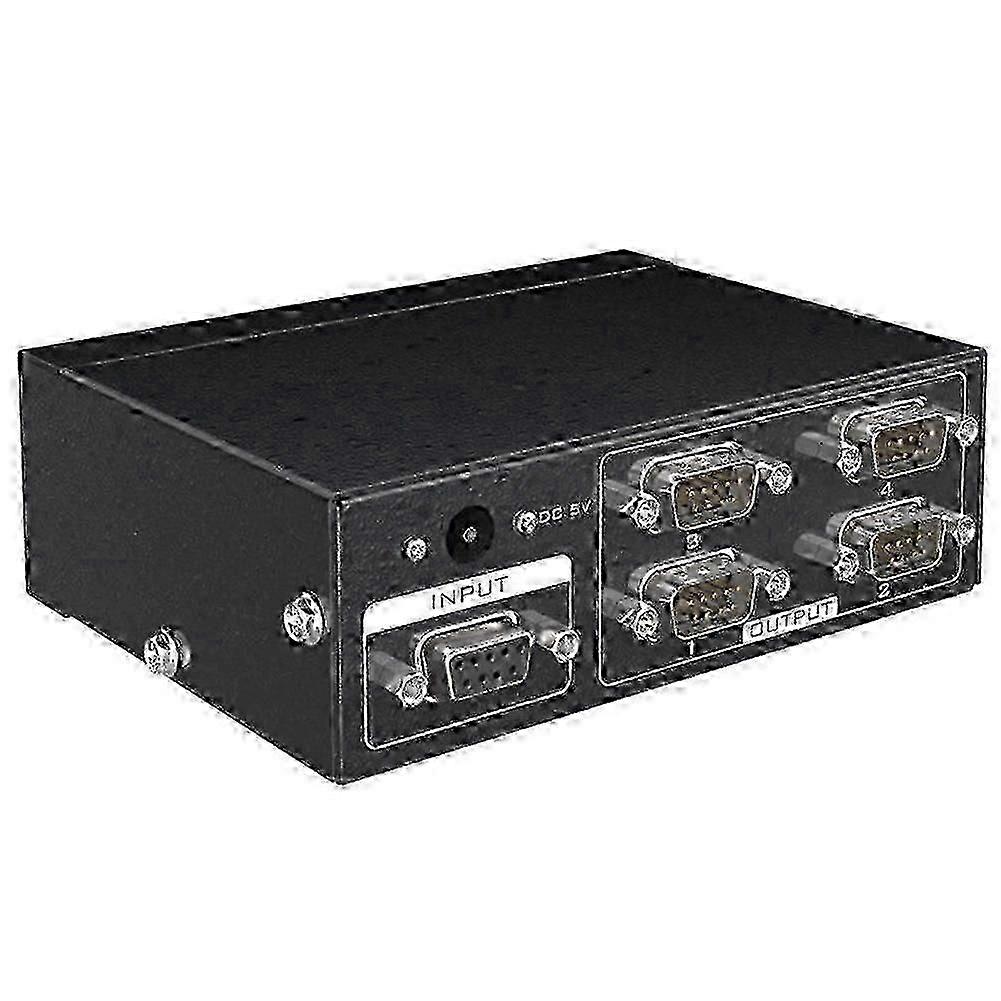 MTRS104 Active Serial RS232 Splitter BiDirection Switcher EU Plug