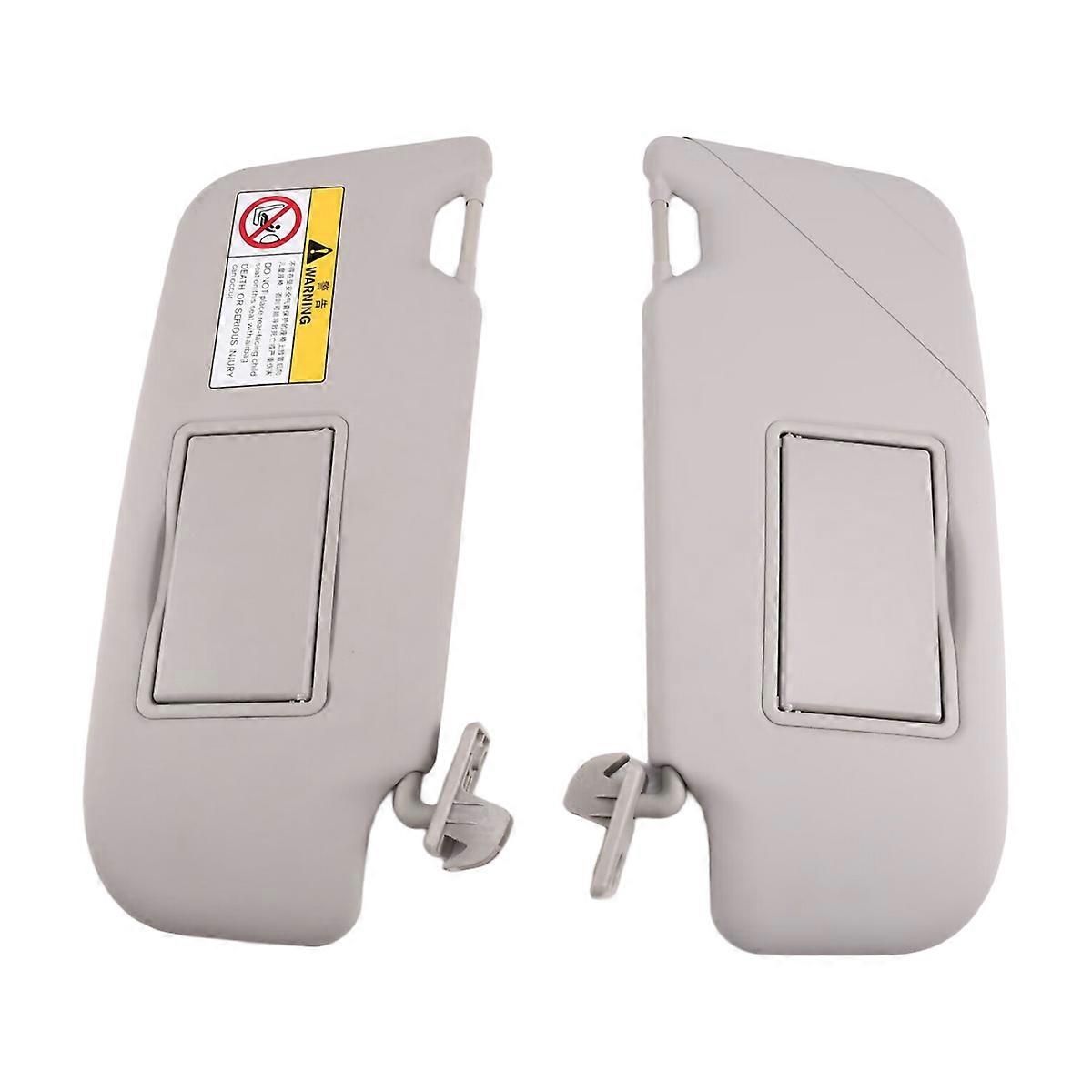 Car Visor Interior Sunvisor with Mirror Front Visor Assembly for 2016 -2021