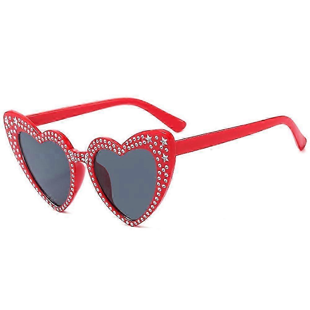 Oversized Square Sparkling Sonnenbrille Retro Sonnenbrille mit dickem Rahmen