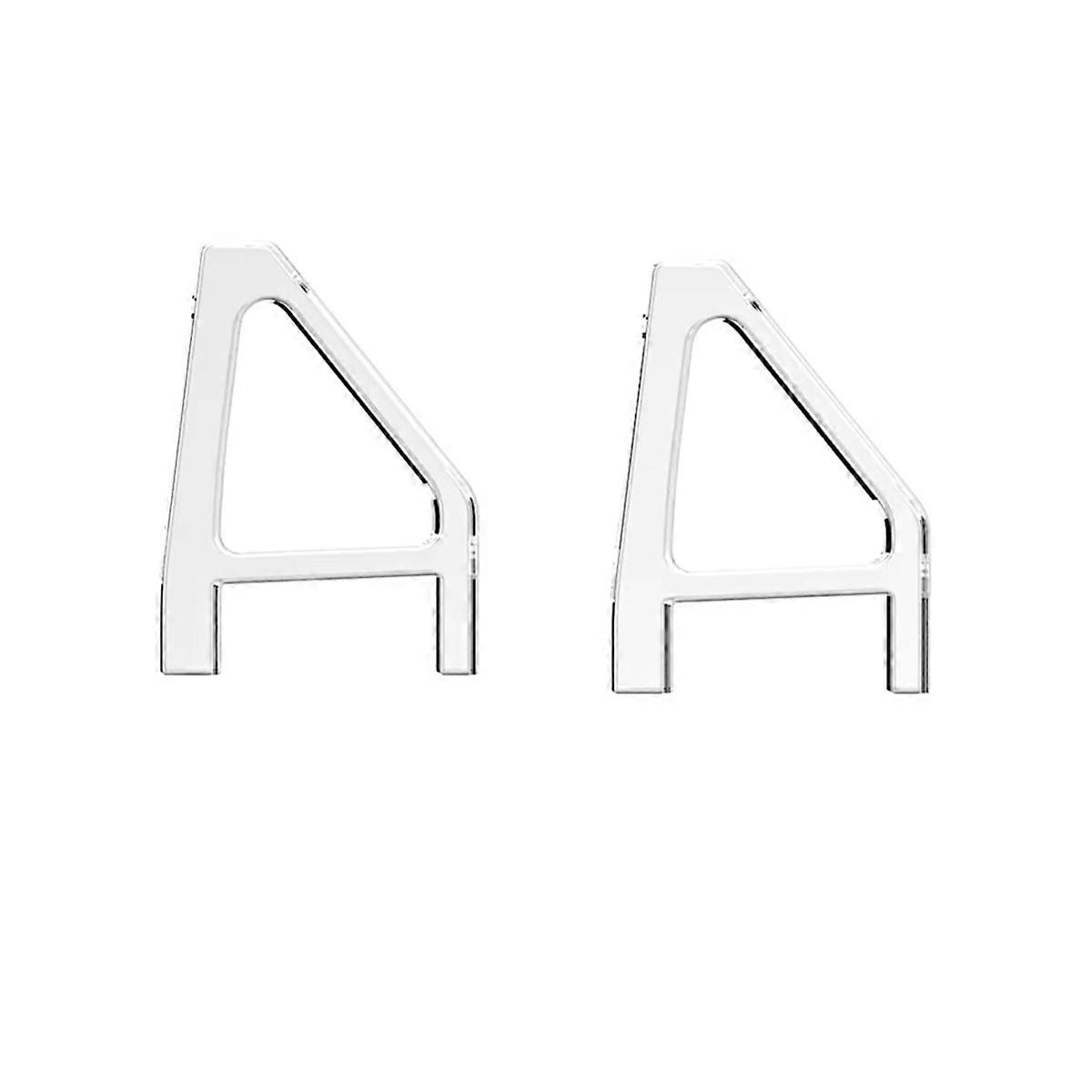 2pair Horizontal Holder Bracket for Slim Disc Host Feet Placement Bracket Holder for Console 3D Printed Mini Stand,B