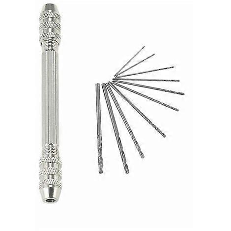 Double Head Hand Twist Drill Bit Small Drill Bit Set (Double Head Hand Twist