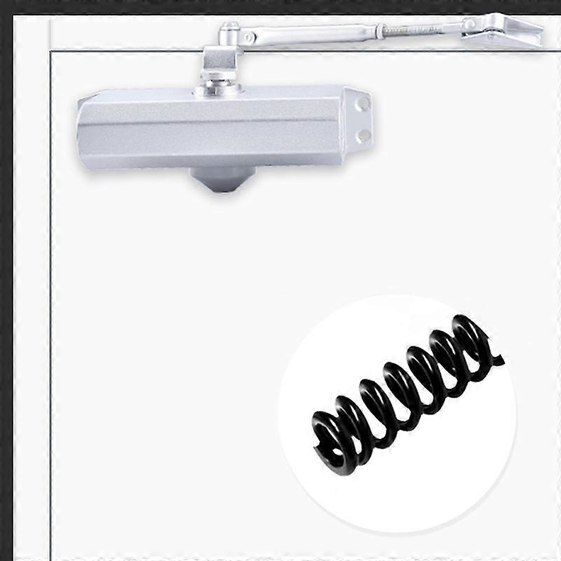 Automatic Door Closer Punch Free 180° Adjustable Speed L Model