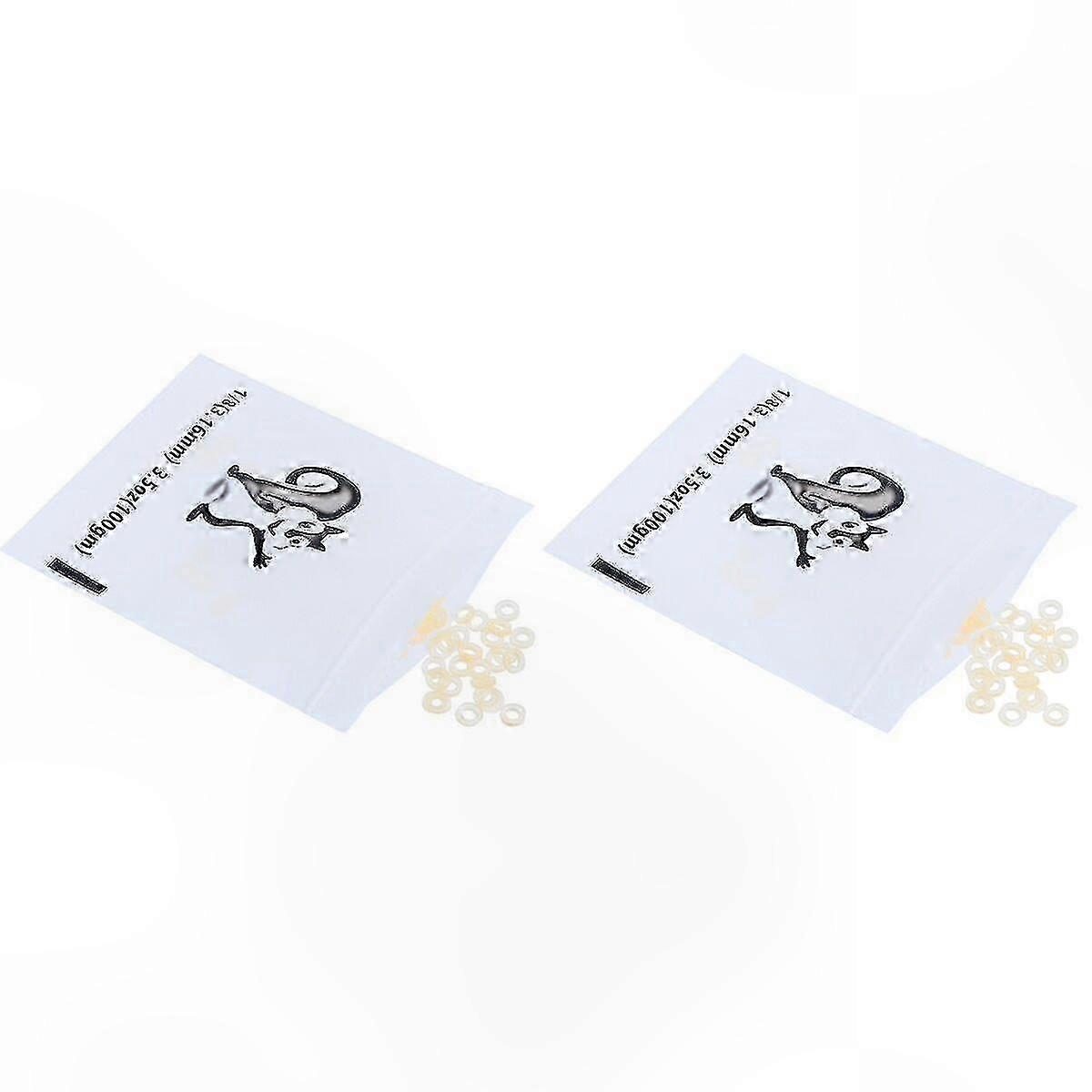 Orthodontic Elastic Bands for Dental Braces, 1500 Count