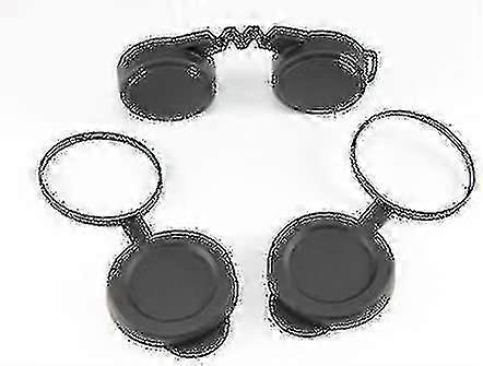 10x42 Rubber Lens Caps For Binoculars With Rainguard