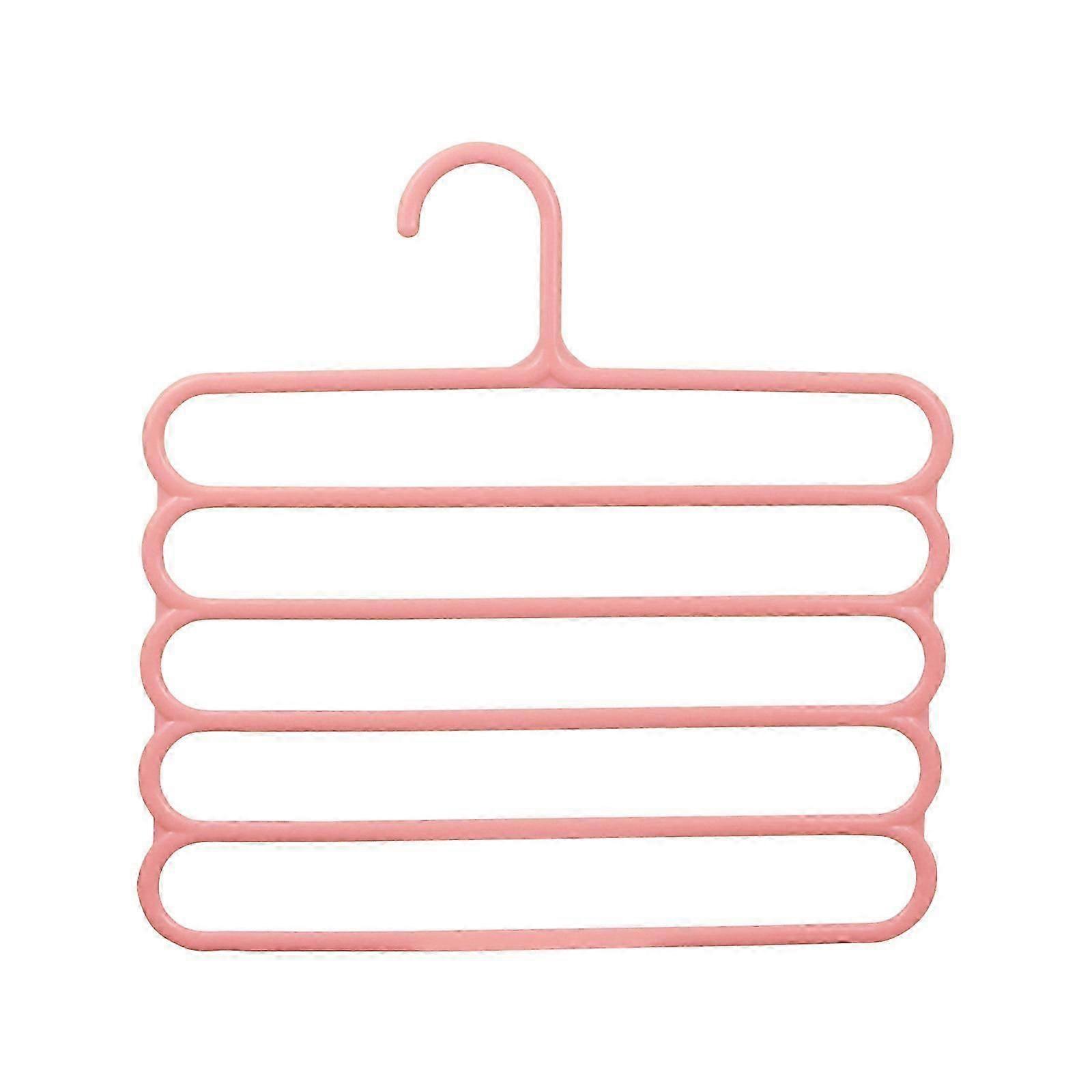 Multi-Functional 5-Layer Pants  Scarf Hanger - Wardrobe Organizer