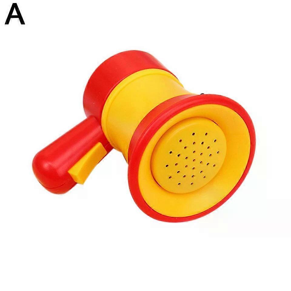 Mini Speaker, Cartoon Handheld Megaphone Backpack Pendant Keychain with Recording Function for Kids