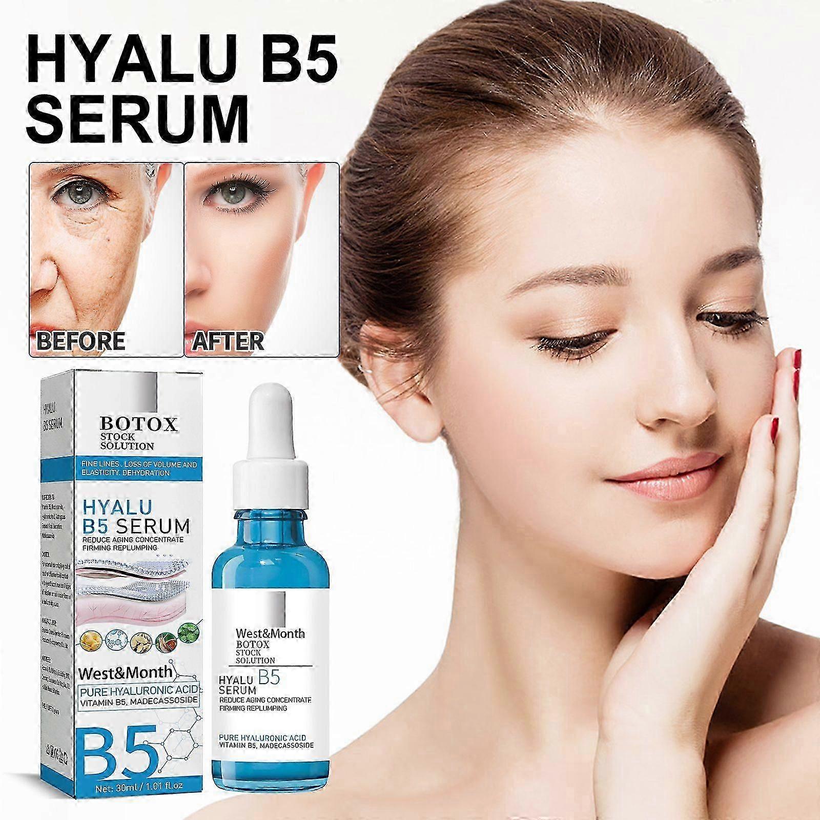B5 Facial Essence - Anti-Aging, Moisturizing, Spot Lightening, Soft Skin Formula with Vitamin B5 & Snail Secretion