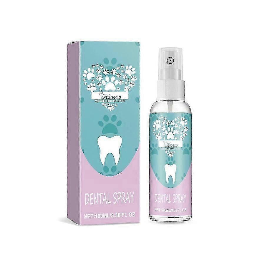 さわやかな息の歯のクリーニング歯石除去のための犬用デンタルスプレー50ml