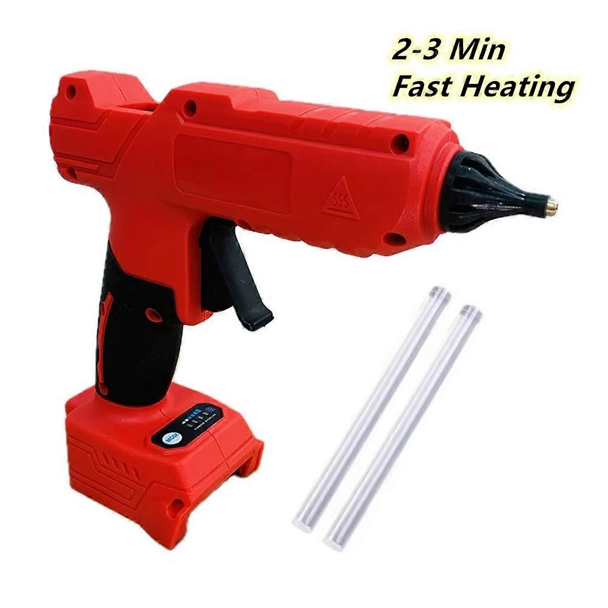 Electric Hot Melt Glue for 18V Battery with 11mm Glue Sticks for Arts, Crafts and DIY(No Battery)