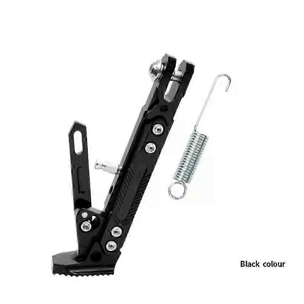 Scooter Support Anti-slip Wear-resistant Sturdy Electric Vehicle Adjustable Temples Kick Side Bracket Reflector Waterproof
