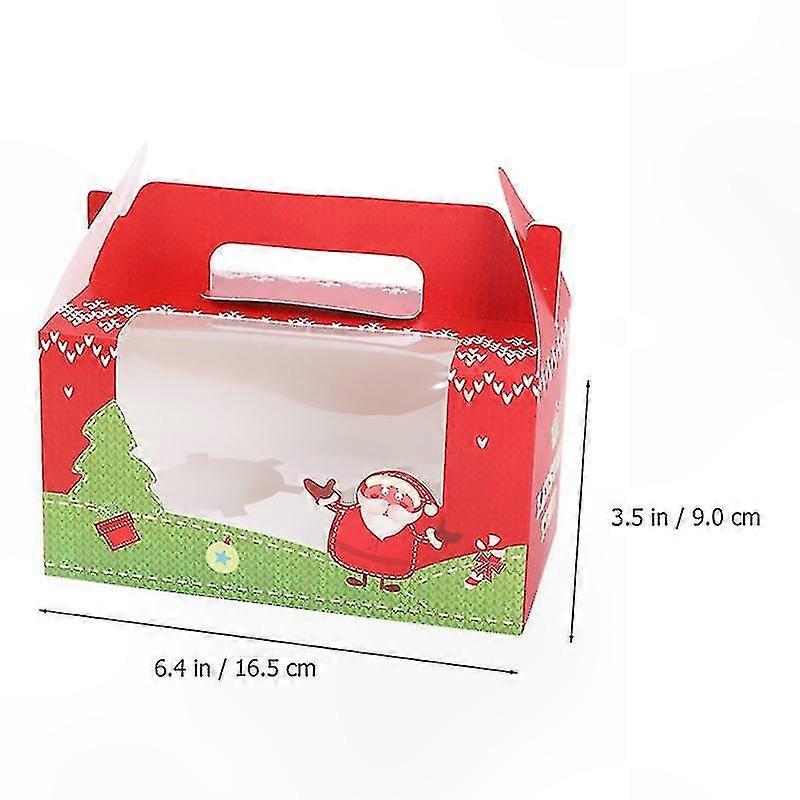 20-Pack Cupcake Boxes with Inserts for Baking and Gifting