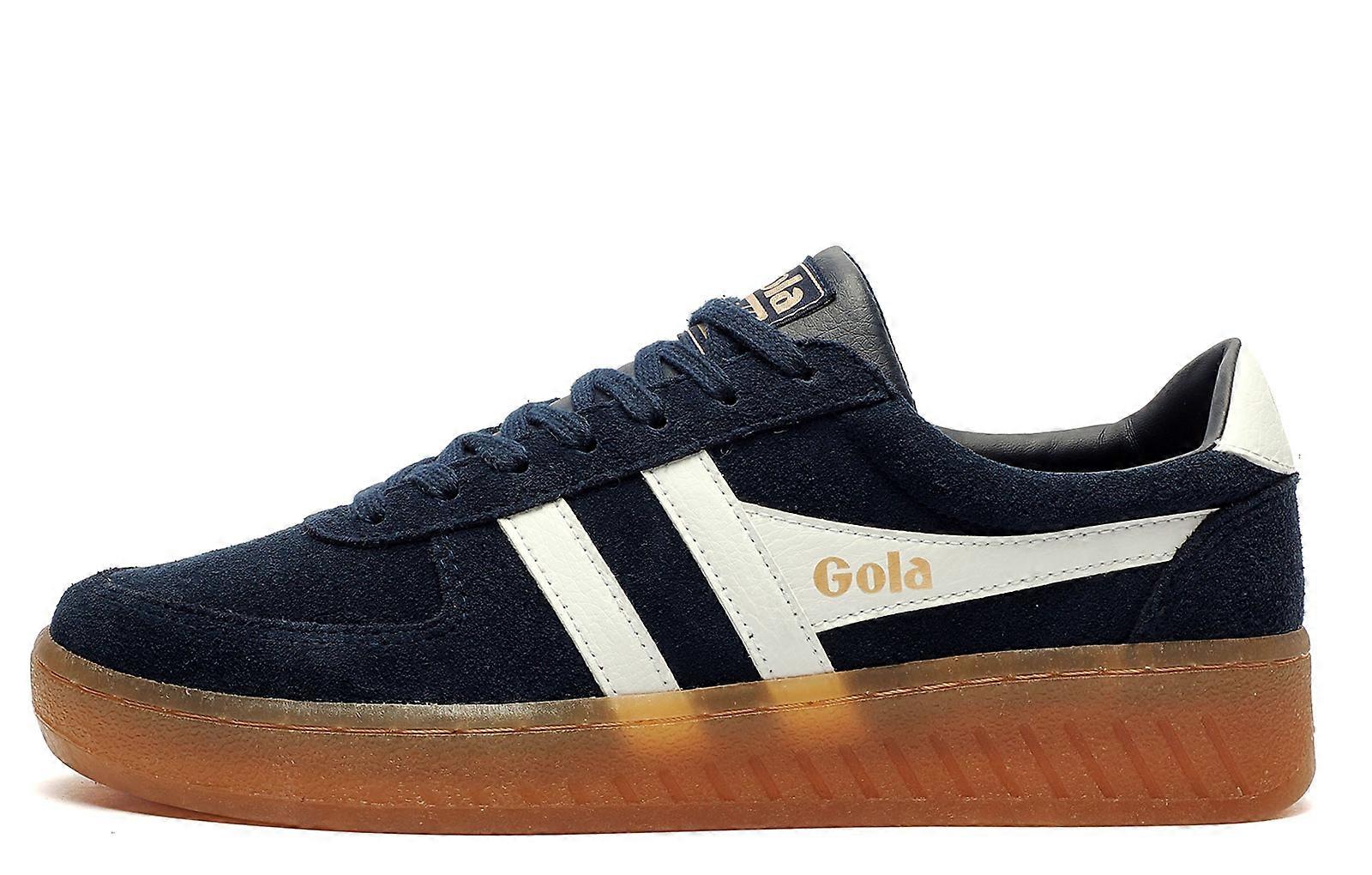 Gola Classics Grandslam Suede Trainers Navy / White / Gum