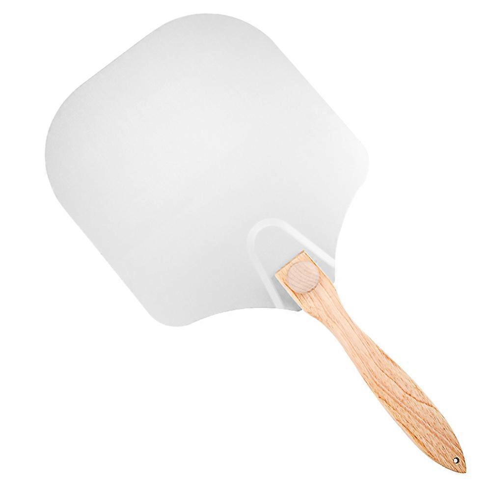 Wooden Handle Pizza Transfer Paddle Baking Spatula for Kitchen Use 1Pcs