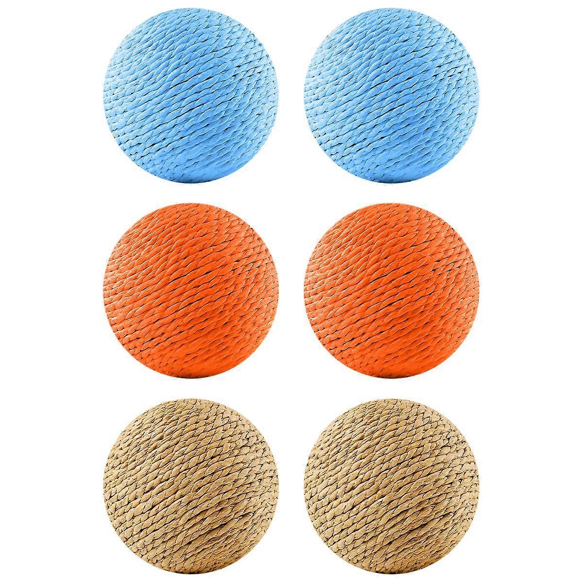 10CM Interactive Sisal Cat Scratching Ball Toy