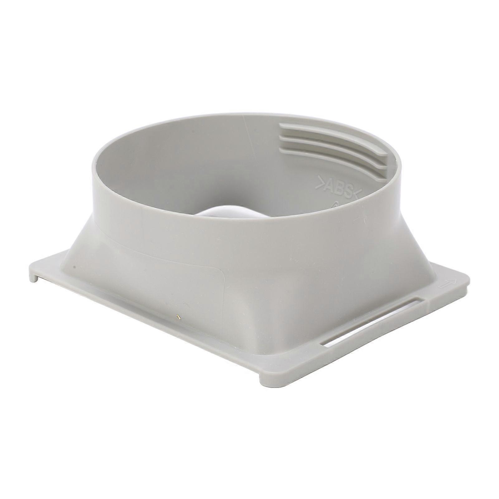 5.9in 6in Portable Air Conditioning Unit Exhaust Fitting Adapter Square to Round Hose Coupler