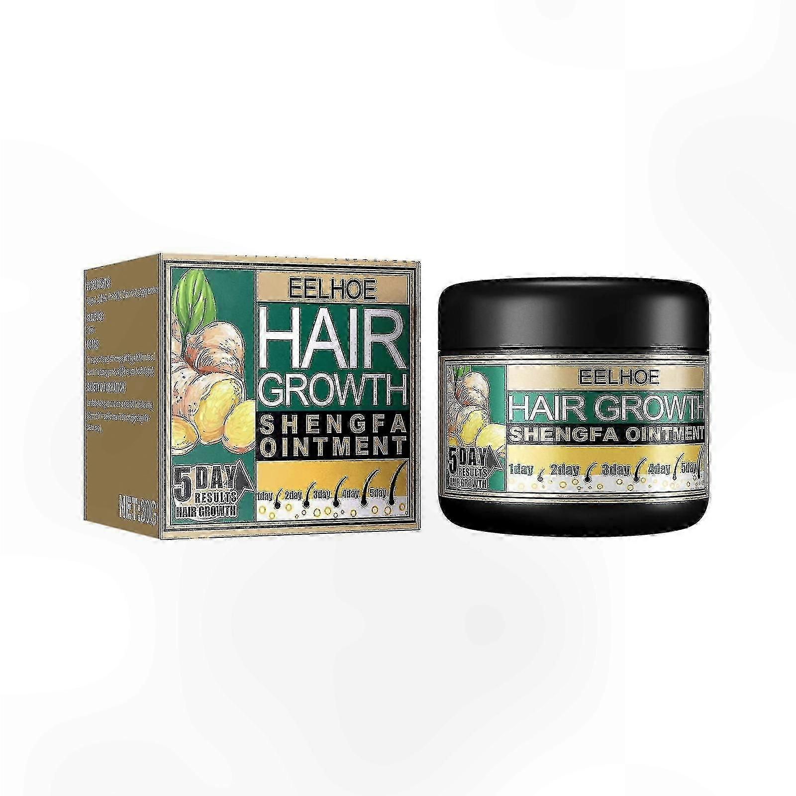 Ginger-Infused Scalp Soothing Balm for Hair Growth and Dandruff Control with Itch Relief and Follicle Stimulation Treatment Solution