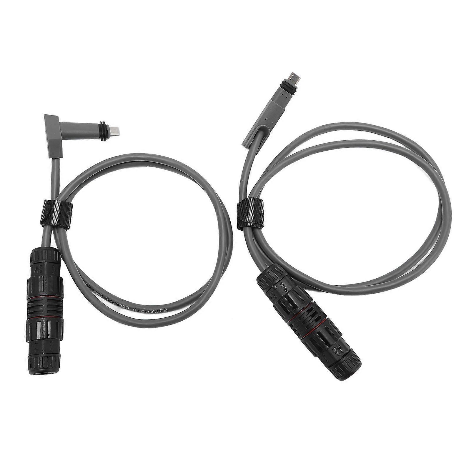 2PCS SPX Plug to RJ45 Coupler Adapter 3.3FT Rain Proof Ethernet Cable for Gen 2 V2