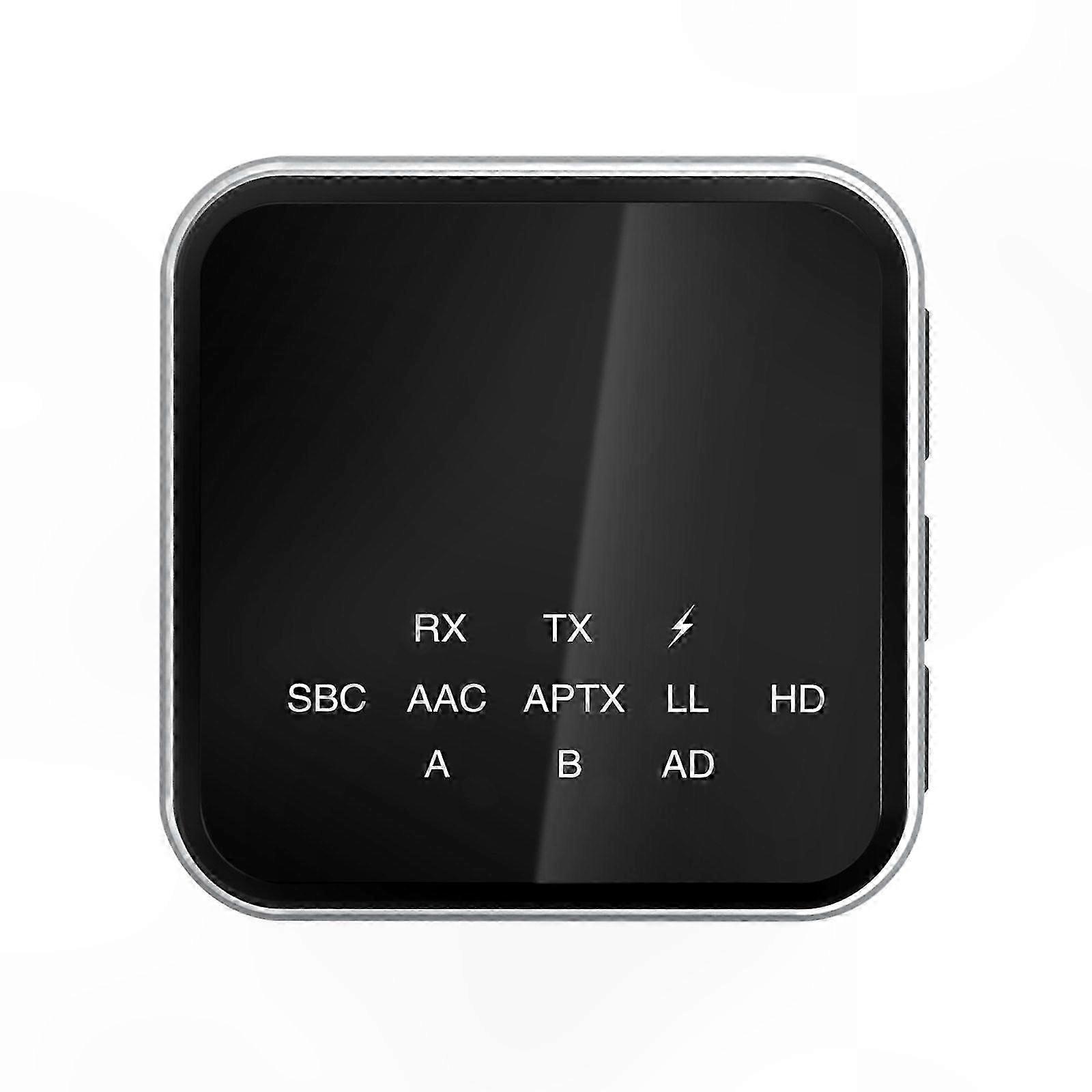 Low Latency Bluetooth 5.2 Audio Receiver Transmitter with aptX-LL Compatibility and 3.5mm Connection Solution