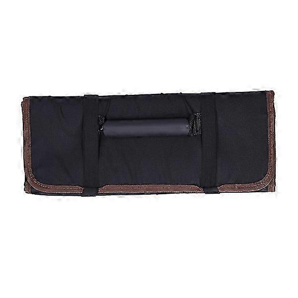 EVA Multifunctional Roll Type Tool Storage Bag Telecommunications Construction Bag Black