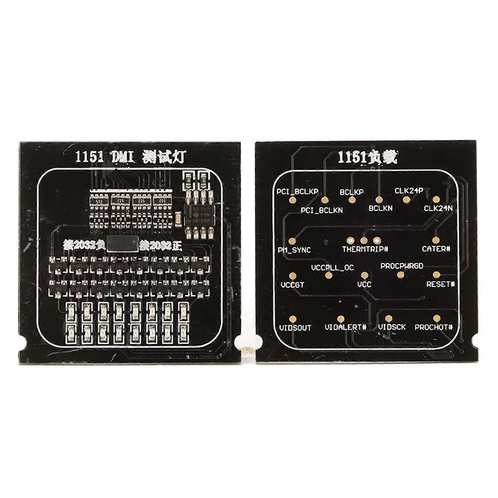 Desktop Motherboard Test Card Stable Accurate CPU Motherboard Test Desktop CPU Tester for Motherboard with LGA1151