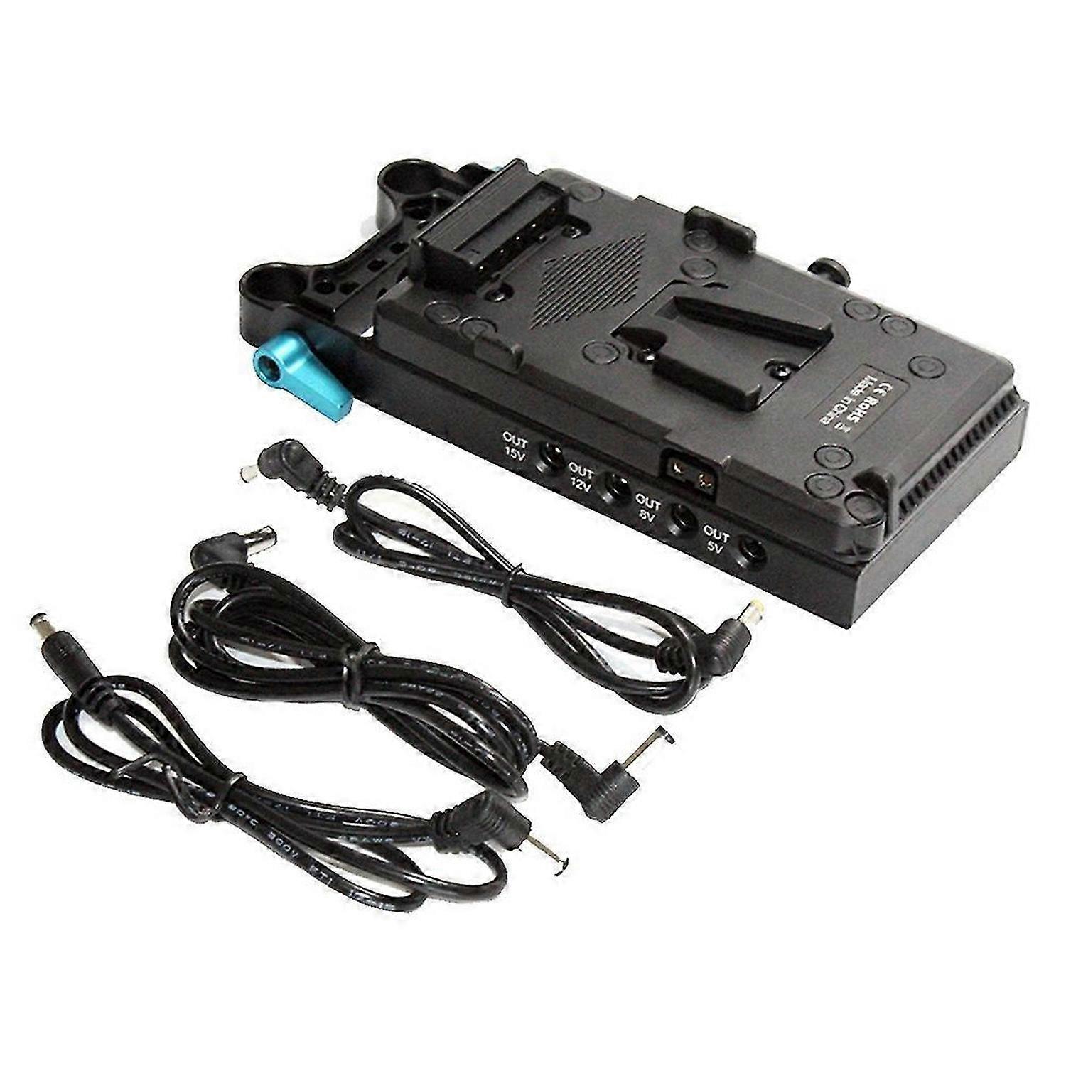 V Mount V-Lock Battery Plate Adapter for V Mount Battery Mounting for Camera, Video Light, Monitor,