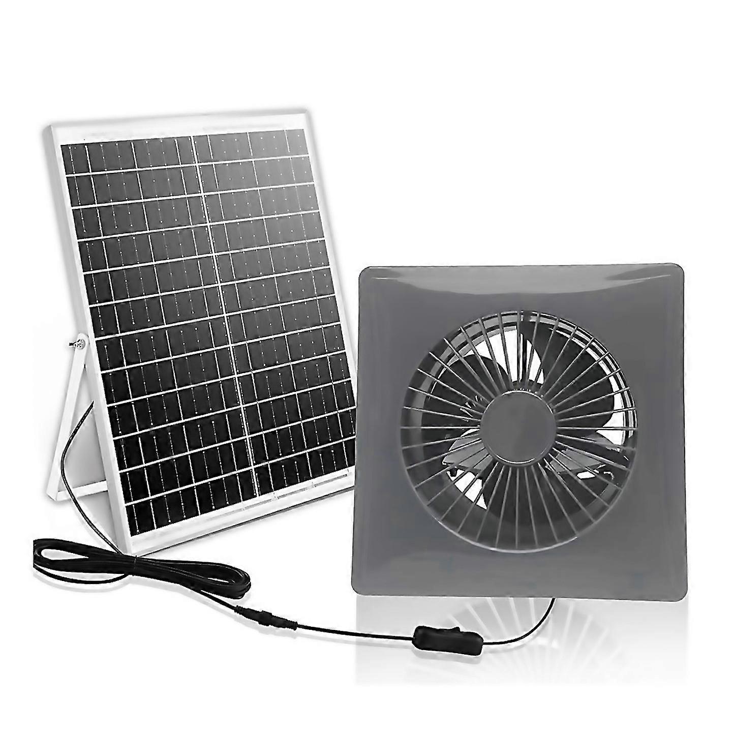 For Ventilation 6inch Highspeed Solar Silent Fan