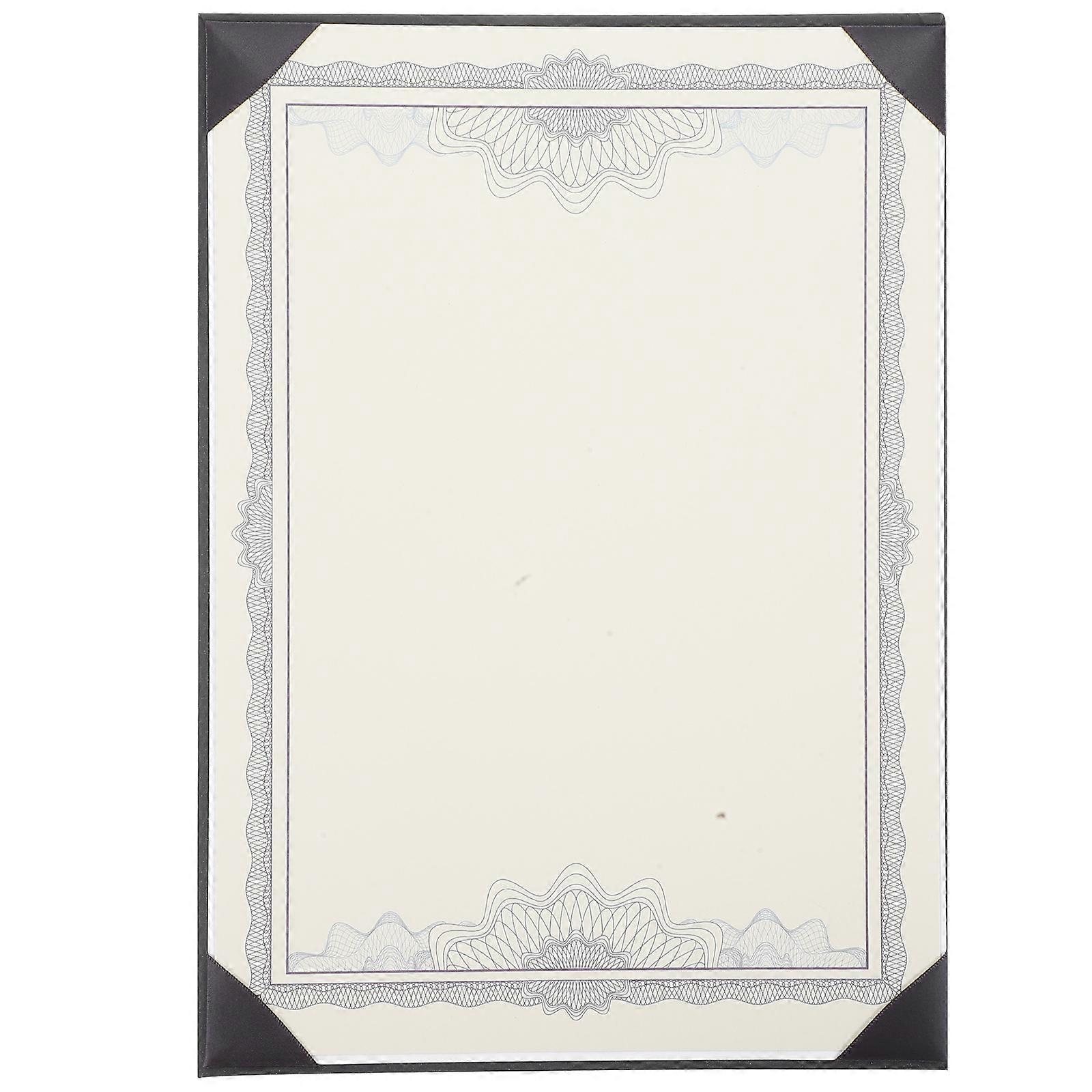 Degree Certificate Frame Simple And Professional Appearance Display Certificates For Office Use Black 30.80X22.00X0.50CM Store Photos 1Set