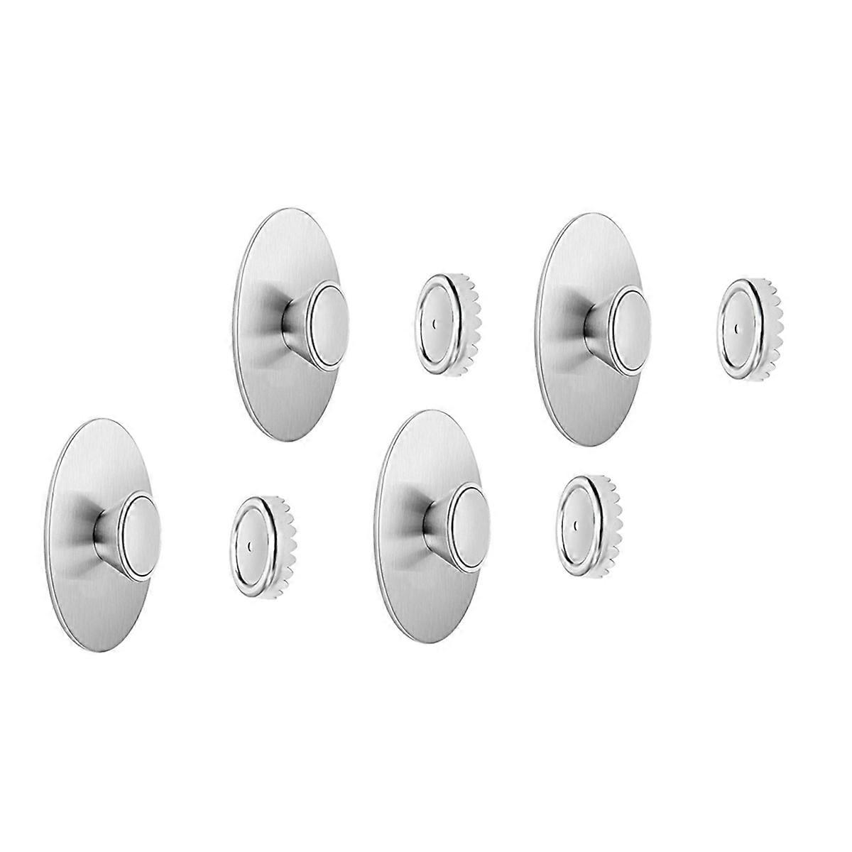 Non-Perforated Wall-Mounted Magnetic Bathroom Soap Holder