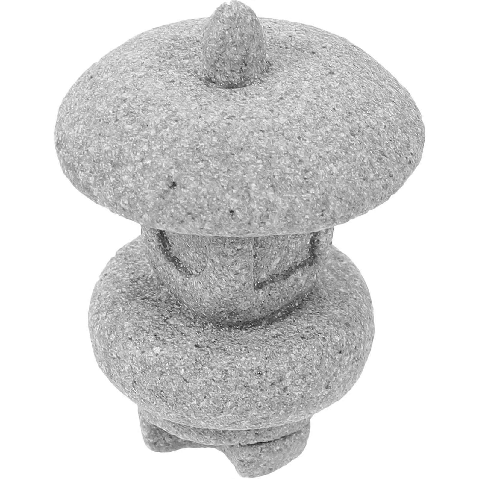 Zen Garden Decor Miniature Stone Statue for Decor 5Pcs