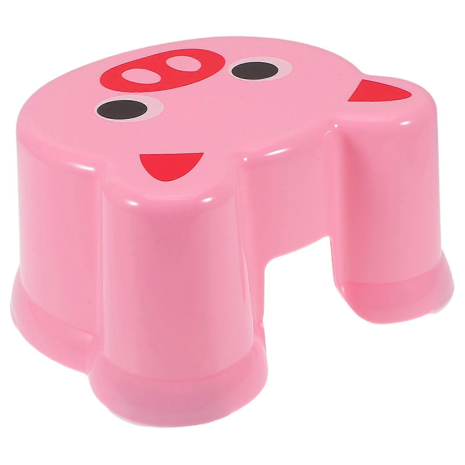 3Pcs Kids Plastic Cartoon Stool for Bathroom Non Slip Step Stool Use