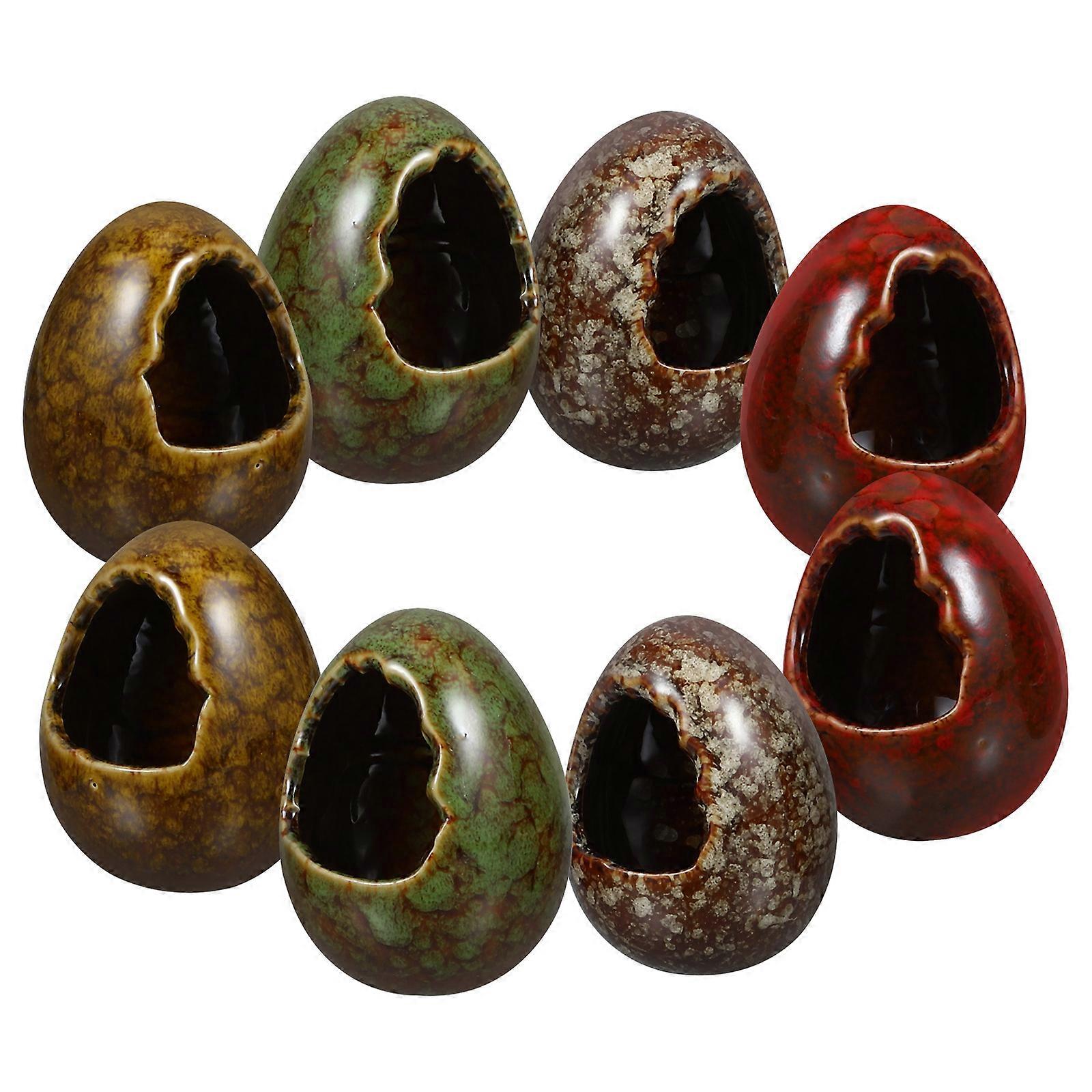 Dry Ice Cup Ceramic Japanese Style for Table Decor 40Pcs