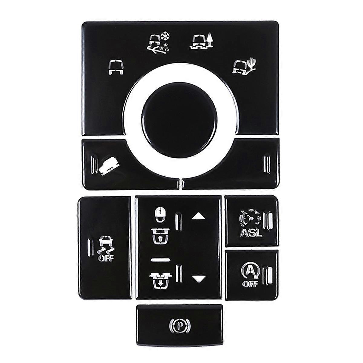 Console Terrain Mode Button Sticker For Sport 14-16