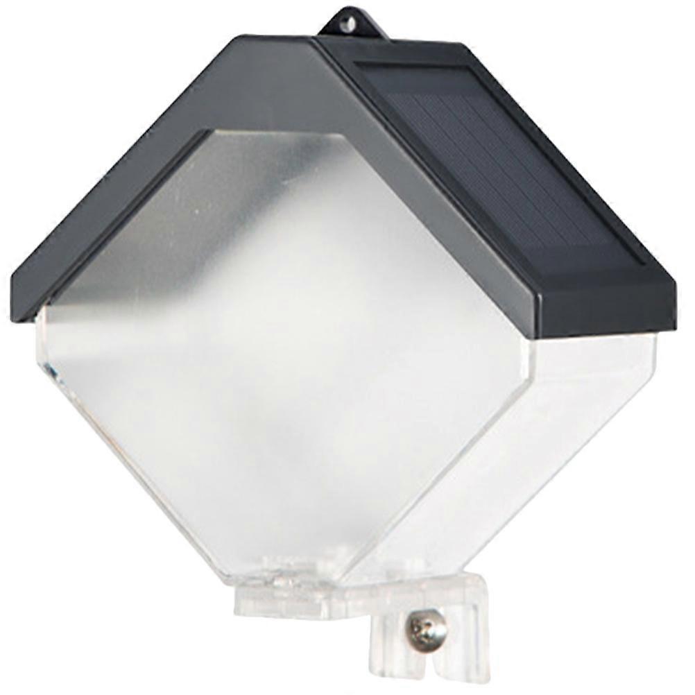 5Pcs Solar Powered Garden Light Outdoor Pathway Yard Lighting Rectangular Design Multi Color