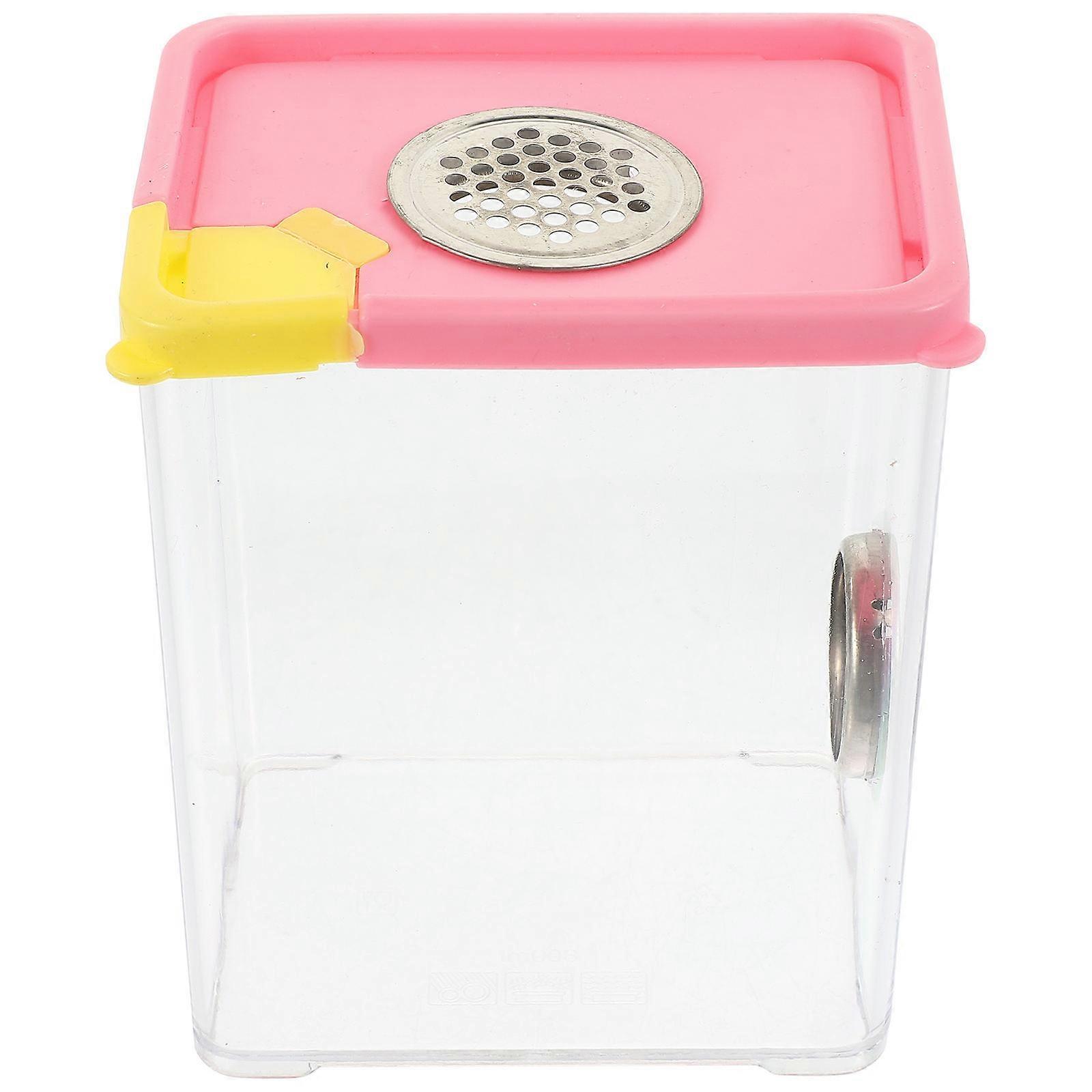 Insect Spider Terrarium Breeding Box Vertical Reptile Container Reptile Husbandry 11.00X8.00X13.00cm 1 Set