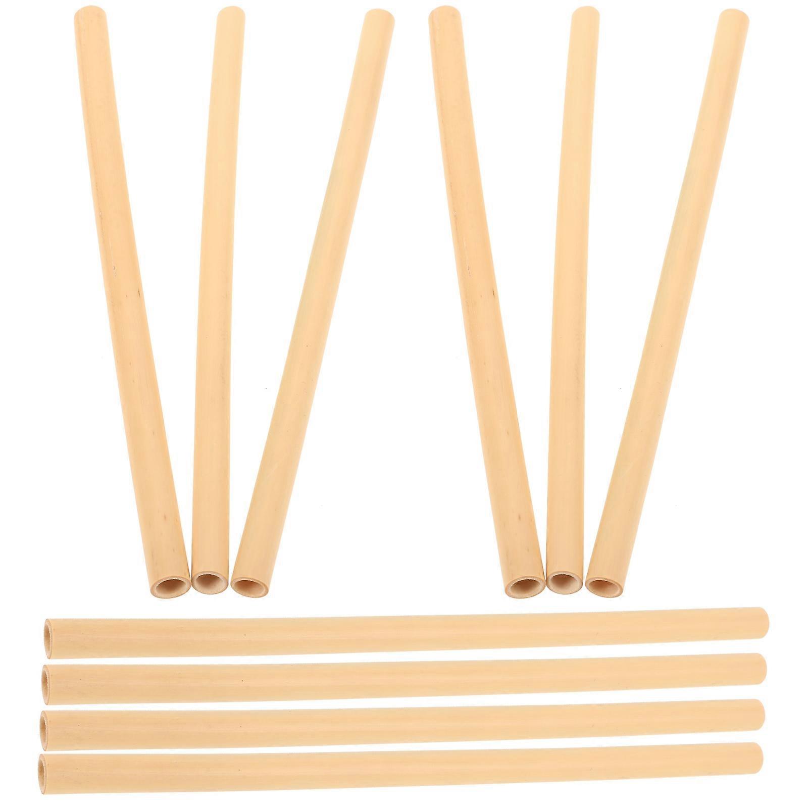 Diy Honeycomb Beehive Bee Tubes 10Pcs Natural Replacement Props for Balcony Beekeeping Tools in Beige Color