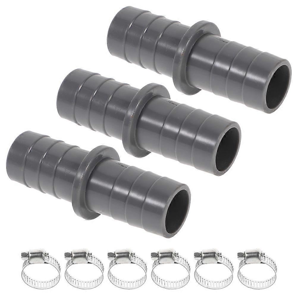Drain Hose Connector Adapter For Dishwasher And Washing Machine Grey 12 Sets Water Pipe Compatibility