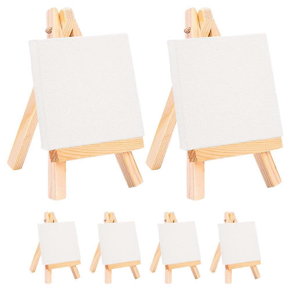 Multi-Function Canvas Easels for Painting 24Sets Mini Easel Stand
