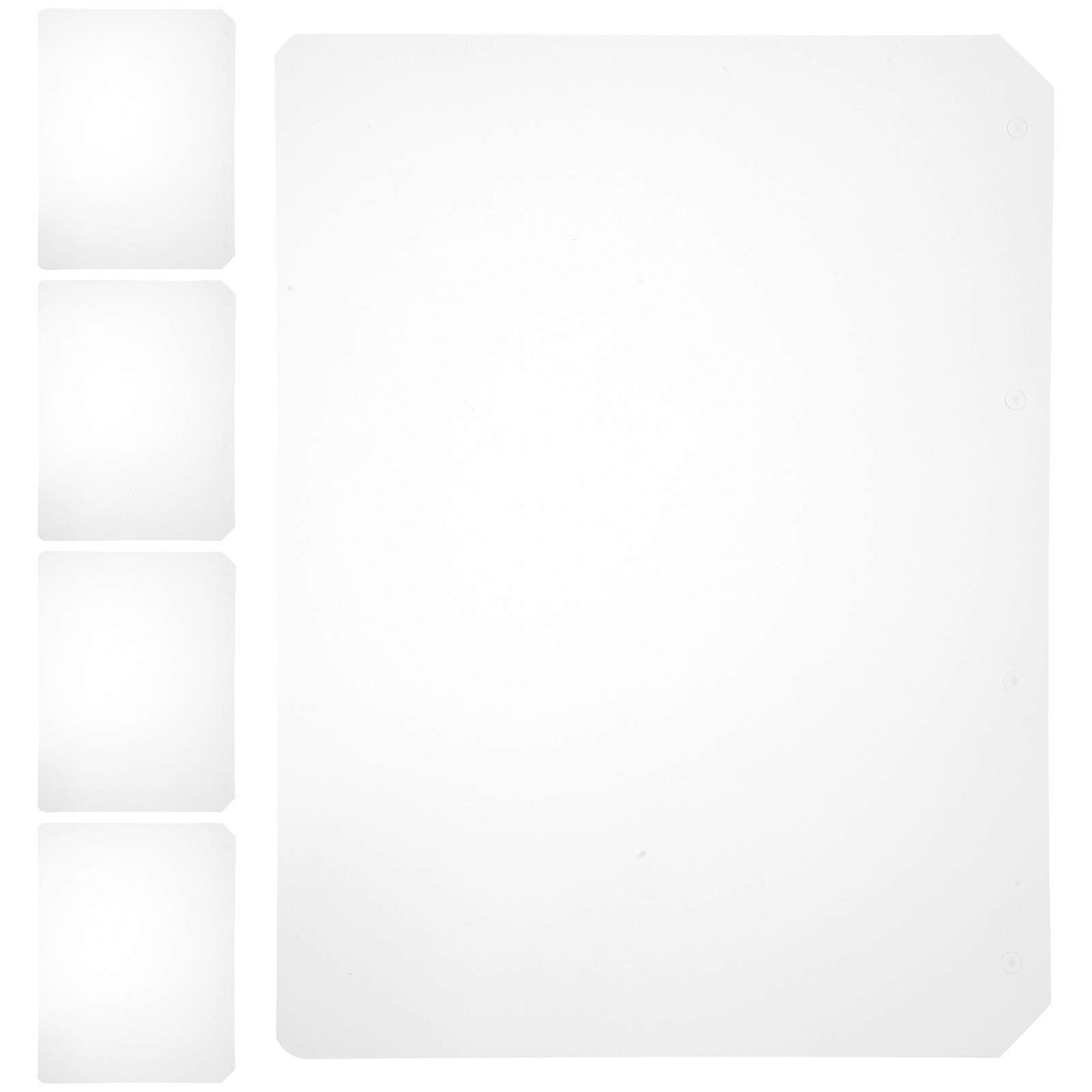 Binder Dividers Notebook Supply for Quick Reference 25Pcs Transparent