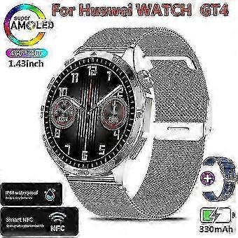 Watch GT4 For Huawei Smart Watch Adult GPS Tracker 1.43 Inch 466*466 HD Screen Always Display Bluetooth Call Smartwatch New