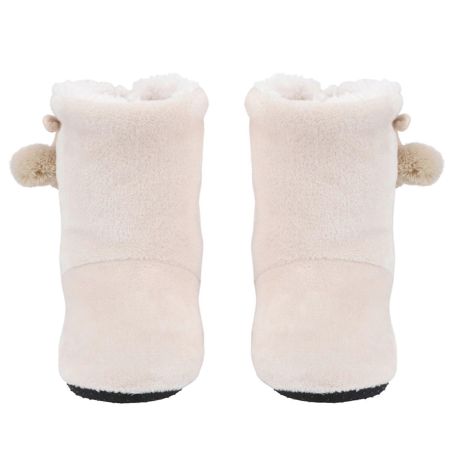 Durable Cotton Boots 1Pair Warm Winter Boots for Home Use
