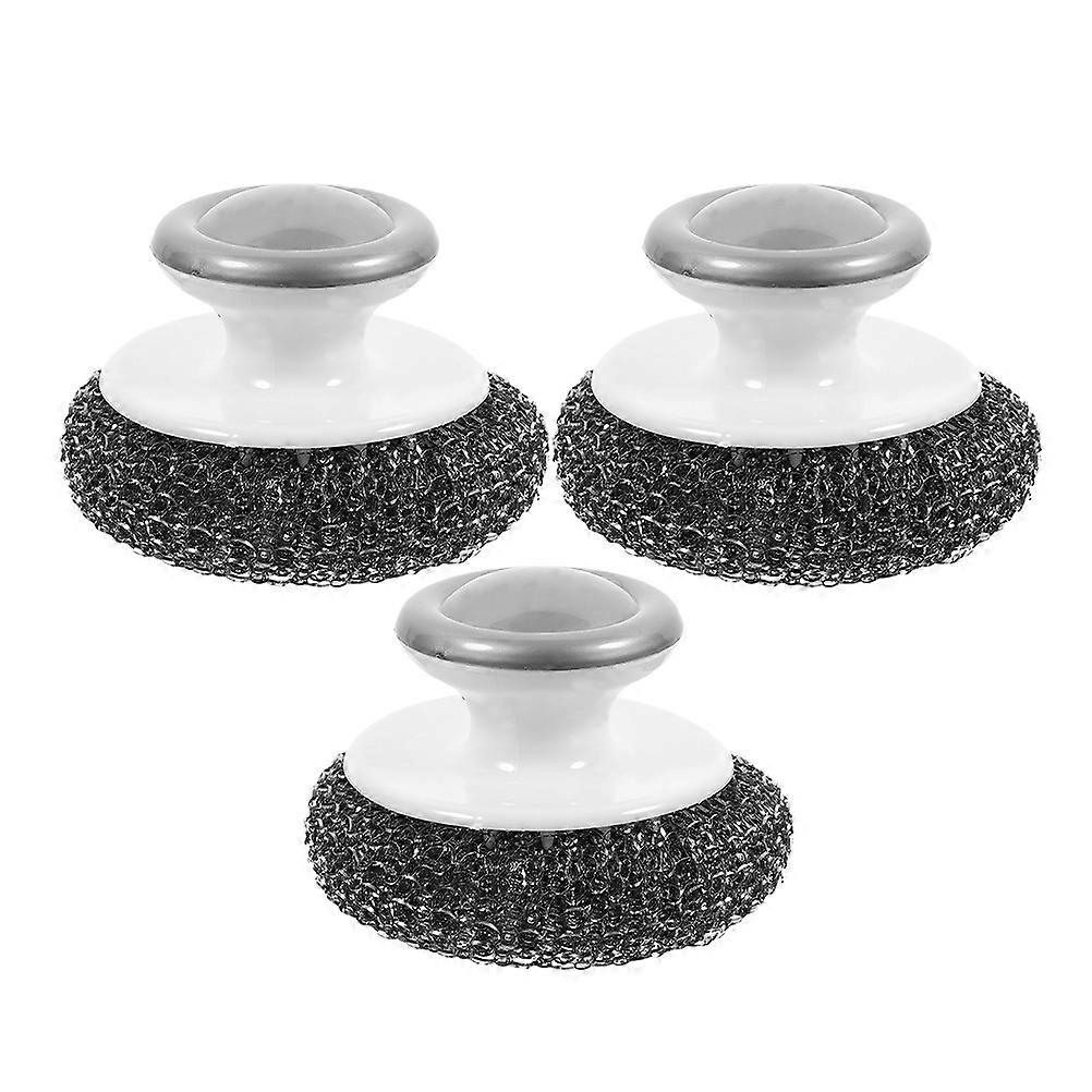 Kitchen Scrubber Brushes For Pot And Pan Cleaning 15 Pcs Durable Kitchen Utensils With Handle Design